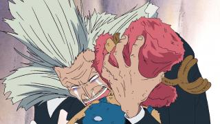 One Piece Saga 02 Alabasta Episode 139 Une Brume Mysterieuse Aux Couleurs Arc En Ciel Henzo Le Vieil Homme De L Ile De Ruruka Streaming Vostfr Et Vf Adn
