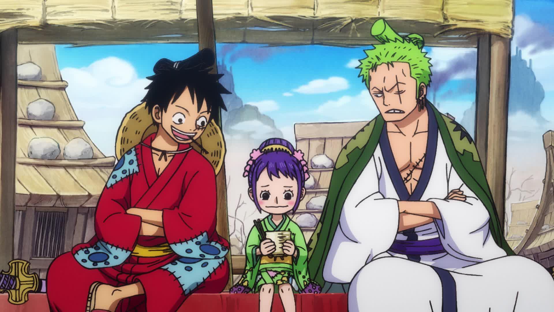 One Piece Saga 14 Pays De Wano Acte 1 Episode 900 Le Plus Beau Jour De Sa Vie O Tama Et La Pate De Haricot Rouge Streaming Vf Et Vostfr Adn
